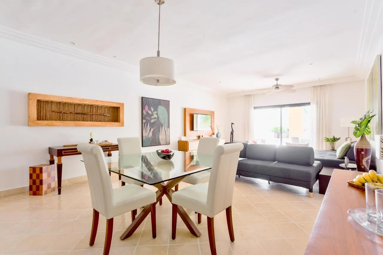 Luxe 1 Bedroom Cap Cana, Dr - Steps Away From Pool, King Bed, Caribbean Paradise! Punta Cana Apartment