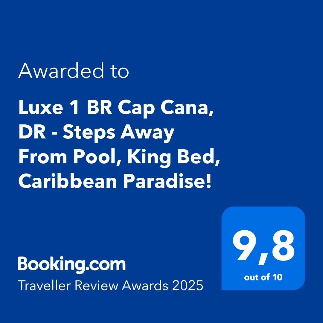 Luxe 1 Bedroom Cap Cana, Dr - Steps Away From Pool, King Bed, Caribbean Paradise! contacts